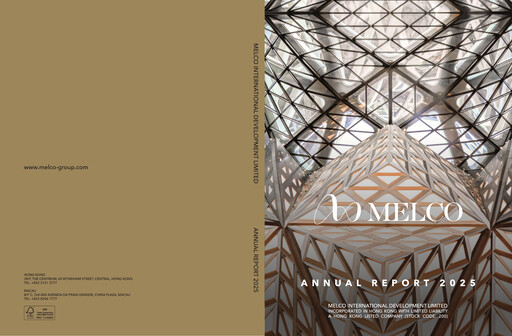 Thumbnail Melco International Development Annual Report 2025