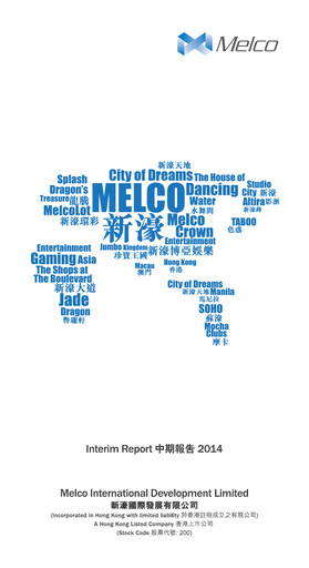 Thumbnail Melco International Development Half-year Report 2014-h1