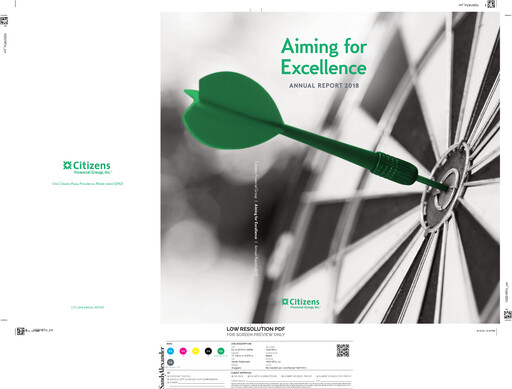 Thumbnail Citizens Financial Group Annual Report 2018