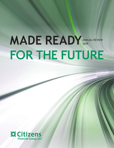 Thumbnail Citizens Financial Group Annual Report 2019