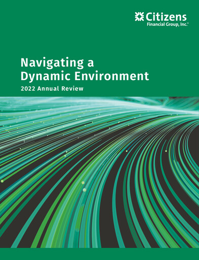 Thumbnail Citizens Financial Group Annual Report 2022