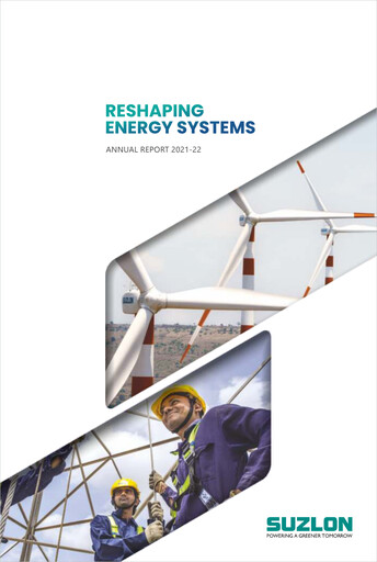 Thumbnail Suzlon Annual Report 2021-2022