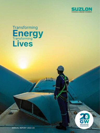 Thumbnail Suzlon Annual Report 2022-2023