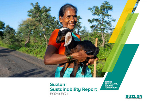 Thumbnail Suzlon Sustainability Report 2019-2021