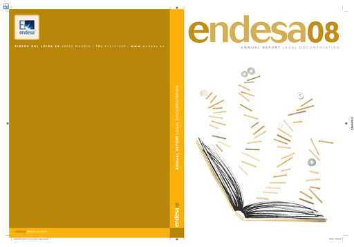 Thumbnail Endesa Financial Report 2008