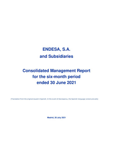 Thumbnail Endesa Half-year Report 2021-h1