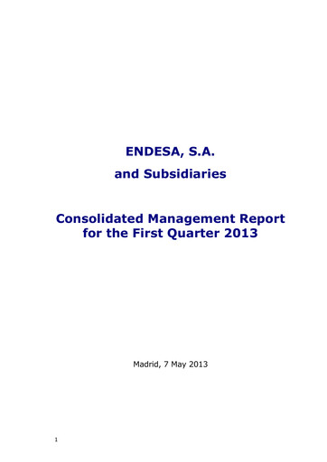 Thumbnail Endesa Quarterly Report 2013-q1
