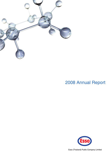 Thumbnail Esso (Thailand) Annual Report 2008