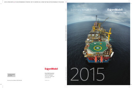 Thumbnail Esso (Thailand) Annual Report 2015