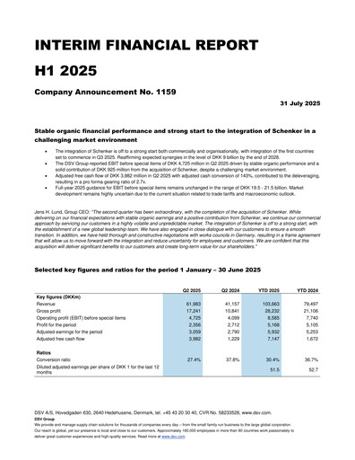 Vorschaubild DSV Halbjahresbericht 2025-h1