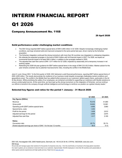 Thumbnail DSV Quarterly Report 2026-q1