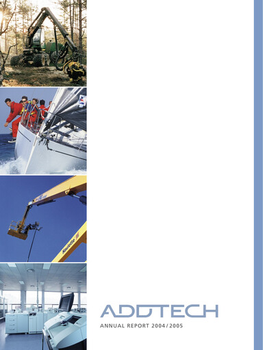 Thumbnail Addtech AB Annual Report 2004-2005