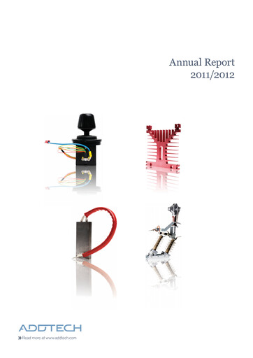 Thumbnail Addtech AB Annual Report 2011-2012