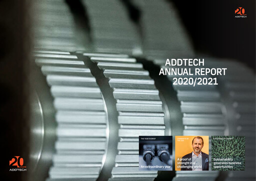 Thumbnail Addtech AB Annual Report 2020-2021