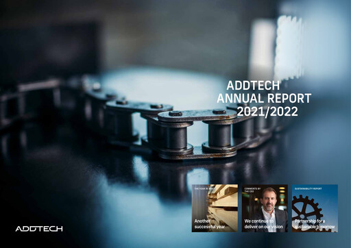 Thumbnail Addtech AB Annual Report 2021-2022