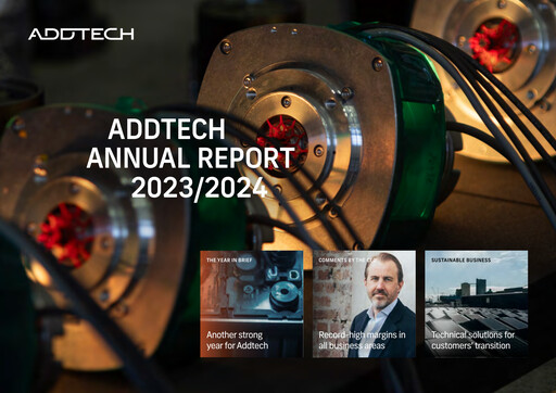 Thumbnail Addtech AB Annual Report 2023-2024