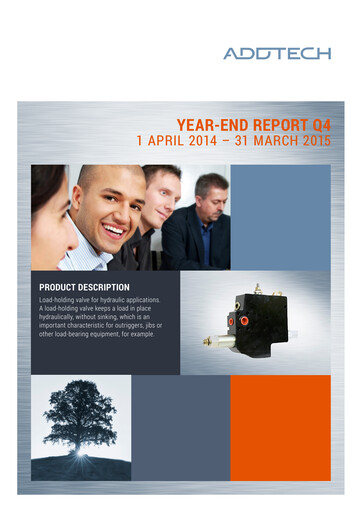 Thumbnail Addtech AB Financial Report 2014-2015