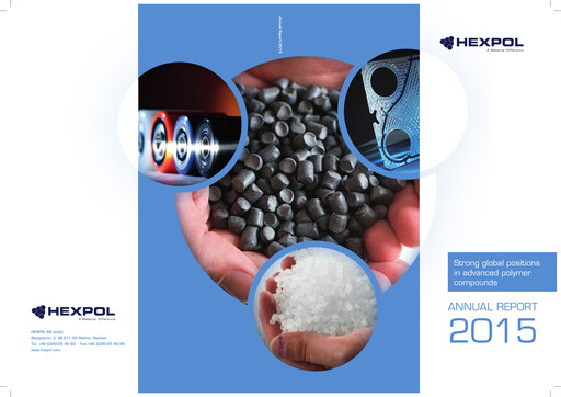 Thumbnail HEXPOL AB Annual Report 2015
