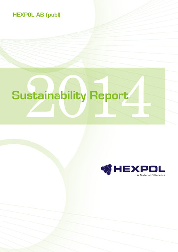 Thumbnail HEXPOL AB Sustainability Report 2014