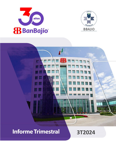 Vorschaubild Banco del Bajío Quartalsbericht 2024-q3