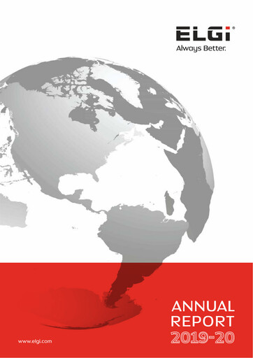 Thumbnail Elgi Equipments
 Annual Report 2019-2020