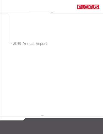 Thumbnail Plexus Annual Report 2019