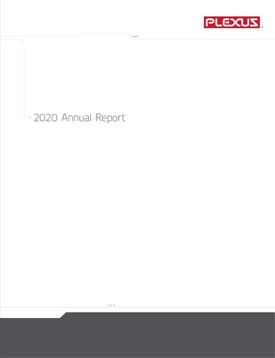 Thumbnail Plexus Annual Report 2020