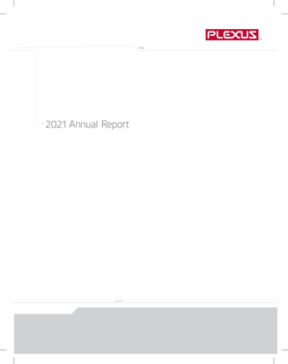 Thumbnail Plexus Annual Report 2021