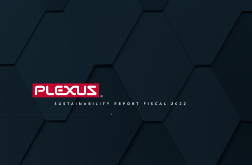 Thumbnail Plexus Sustainability Report 2022