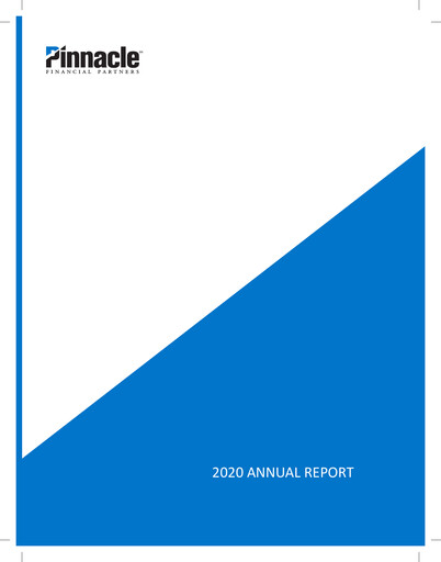 Thumbnail Pinnacle Financial Partners
 Annual Report 2020