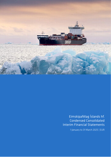 Thumbnail Eimskipafélag Íslands Quarterly Report 2025-q1