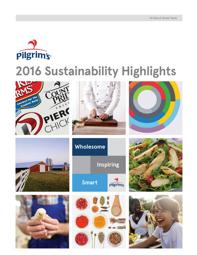 Thumbnail Pilgrim's Pride
 Sustainability Report 2016