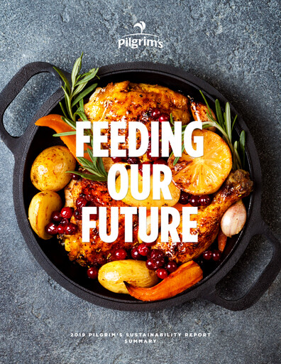Thumbnail Pilgrim's Pride
 Sustainability Report 2019