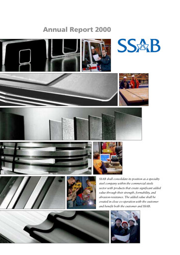 Thumbnail SSAB Annual Report 2000