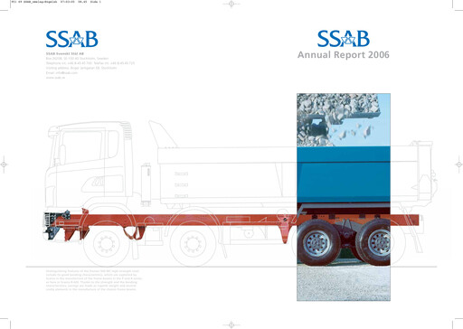 Thumbnail SSAB Annual Report 2006