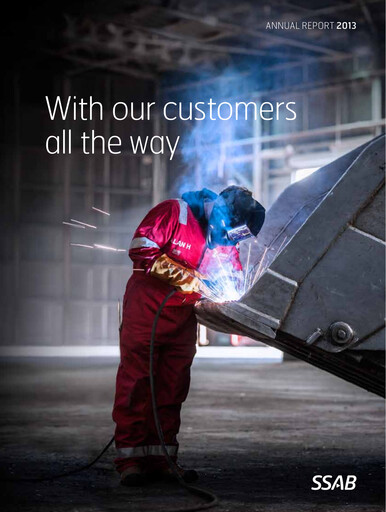 Thumbnail SSAB Annual Report 2013