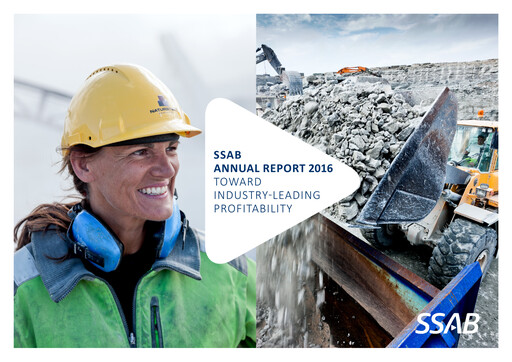 Thumbnail SSAB Annual Report 2016