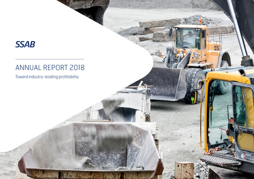 Thumbnail SSAB Annual Report 2018