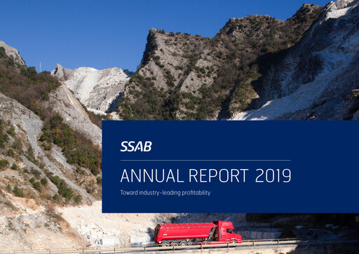 Thumbnail SSAB Annual Report 2019