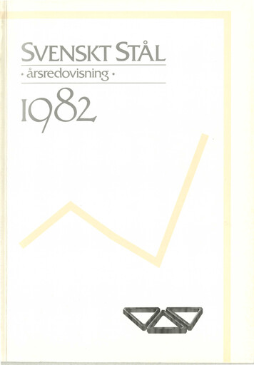 Thumbnail SSAB Annual Report 1982