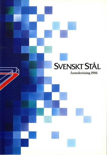 Thumbnail SSAB Annual Report 1986