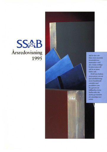Thumbnail SSAB Annual Report 1995