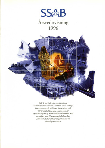 Thumbnail SSAB Annual Report 1996