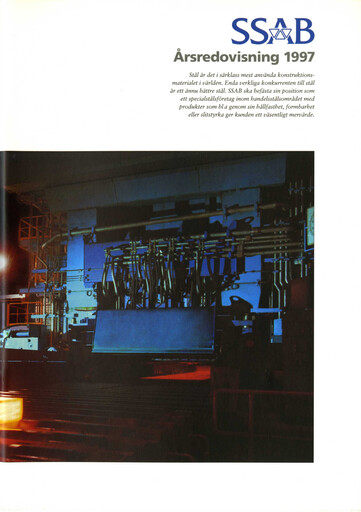 Thumbnail SSAB Annual Report 1997