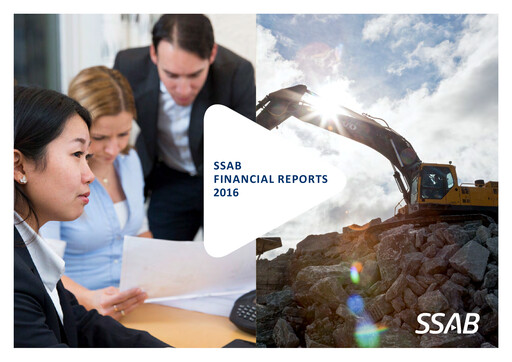 Thumbnail SSAB Financial Report 2016