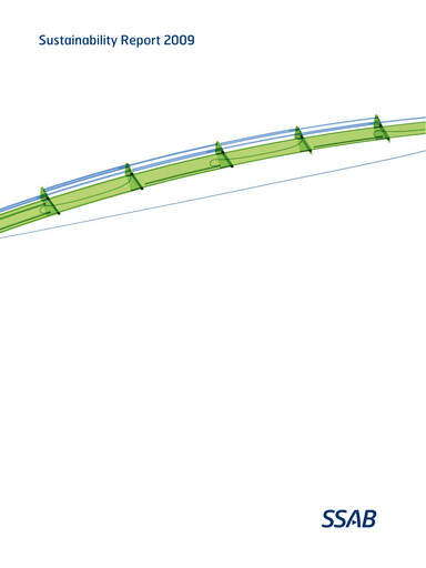 Thumbnail SSAB Sustainability Report 2009