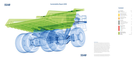 Thumbnail SSAB Sustainability Report 2010