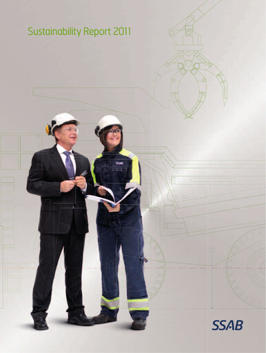 Thumbnail SSAB Sustainability Report 2011