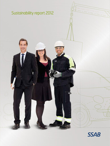Thumbnail SSAB Sustainability Report 2012