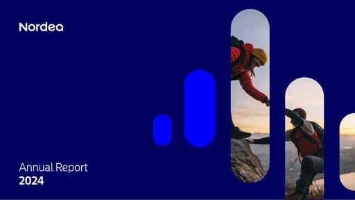 Miniature Nordea Bank Rapport annuel 2024